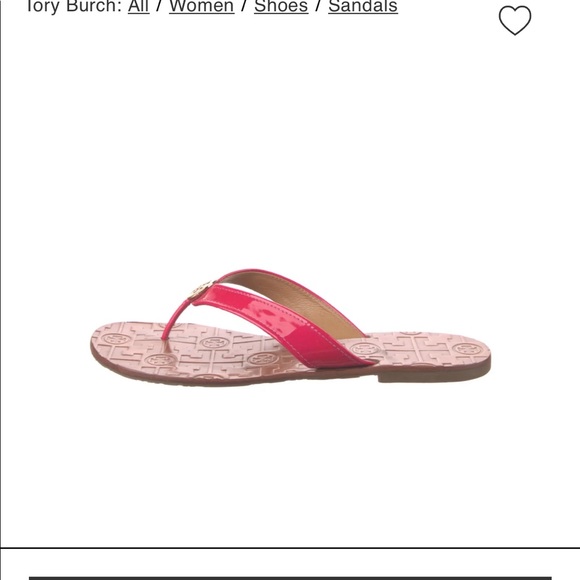 Tory Burch Thora flip flop patent sandal - Picture 4 of 6